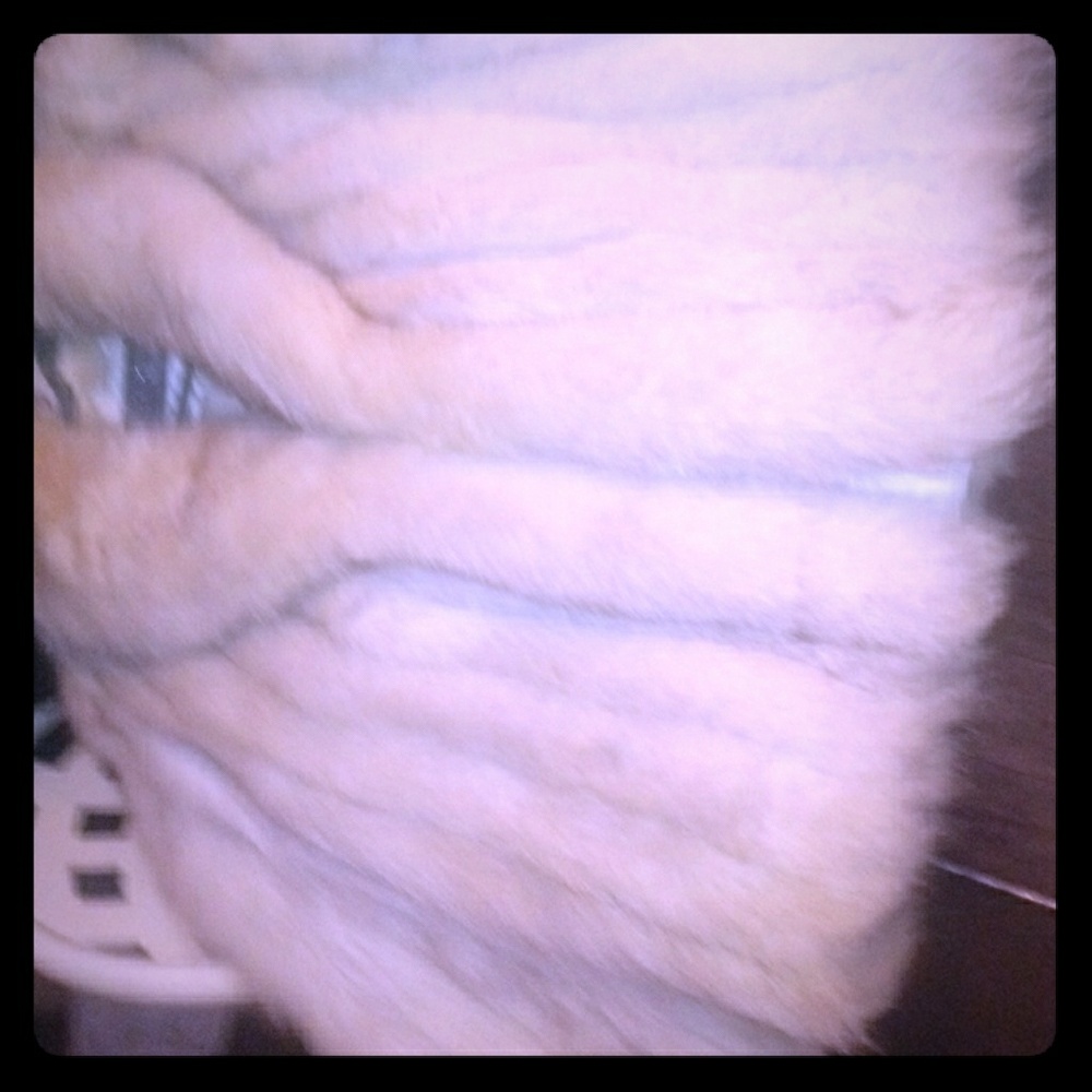 Fox fur coat